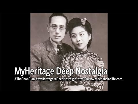 TheChanClan: MyHeritage Deep Nostalgia - I Animated My Long-Departed Grandparents Whom I Never Met!