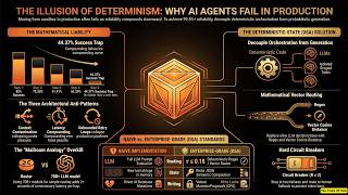Why 5-Step AI Agents Fail in Production (The Math & Architecture That Fixes Them)
