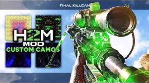 HOW TO GET CUSTOM CAMOS IN H2M