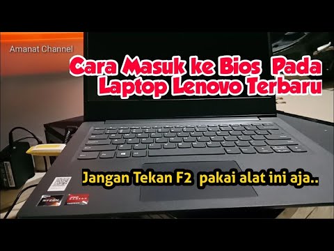 Cara Masuk ke Bios Pada Laptop Lenovo Terbaru