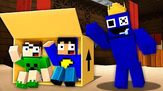 como seria RAINBOW FRIENDS no Minecraft!