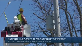 National Lineworker Appreciation Day tomorrow