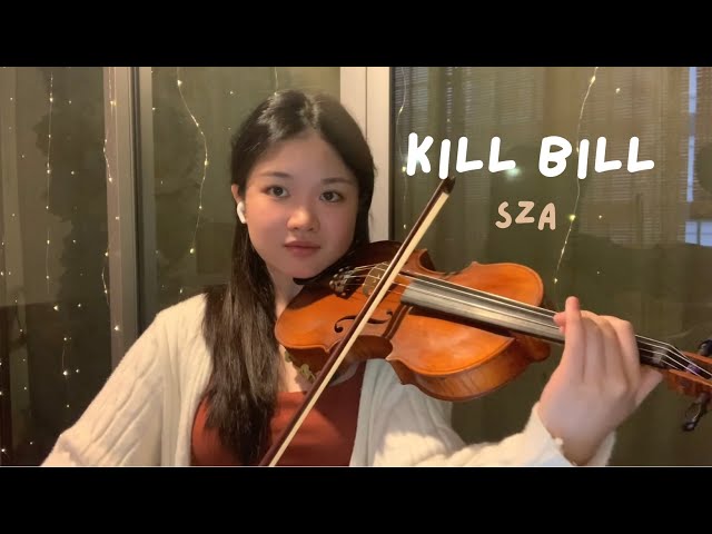 Kill Bill - Sza | Violin Cover by XJ Violin with Sheet Music class=