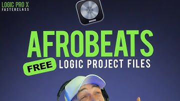 How I Make AFROBEATS In Logic Pro X - Project File