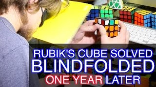 On january 13, 2016, i memorized how to solve a rubik's cube, then put
it in box. now, take out that cube and try it, tell you about ho...