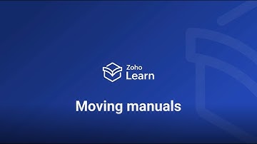 Moving manuals