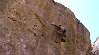 Escalada Cuenca Los Paules, vía: Sadomaso en el Geriátrico 8a