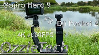 Gopro Hero 9 vs Dji Pocket 2 4K 50P