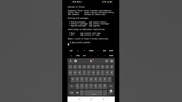 Easy way to install python3 in termux