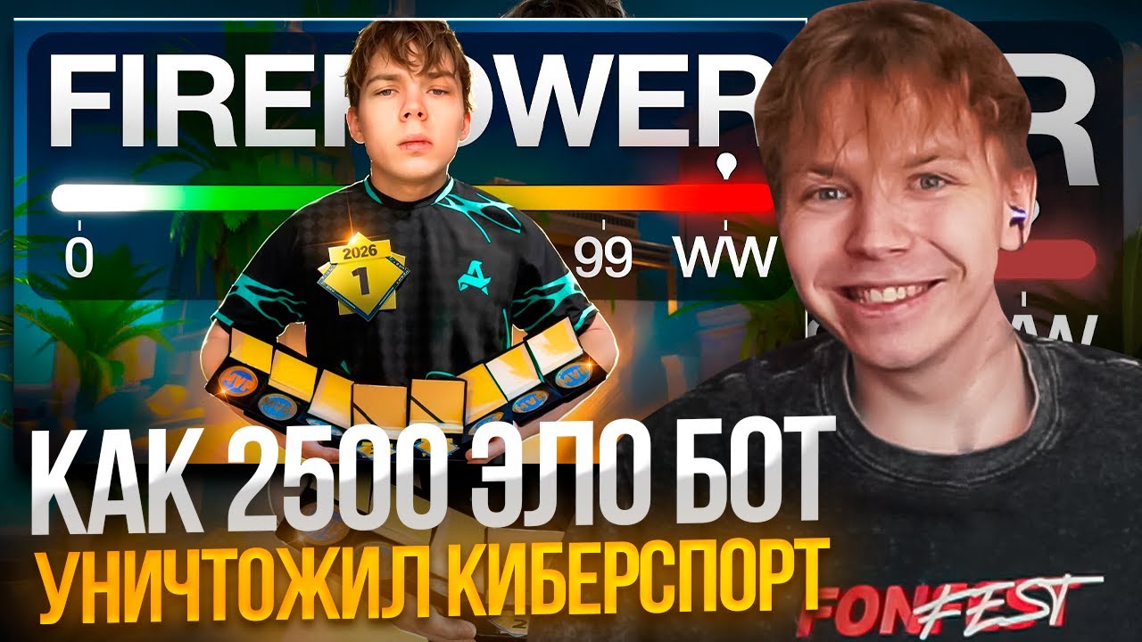 СТРОГО СМОТРИТ КАК 2500 ЭЛО БОТ УНИЧТОЖИЛ КИБЕРСПОРТ