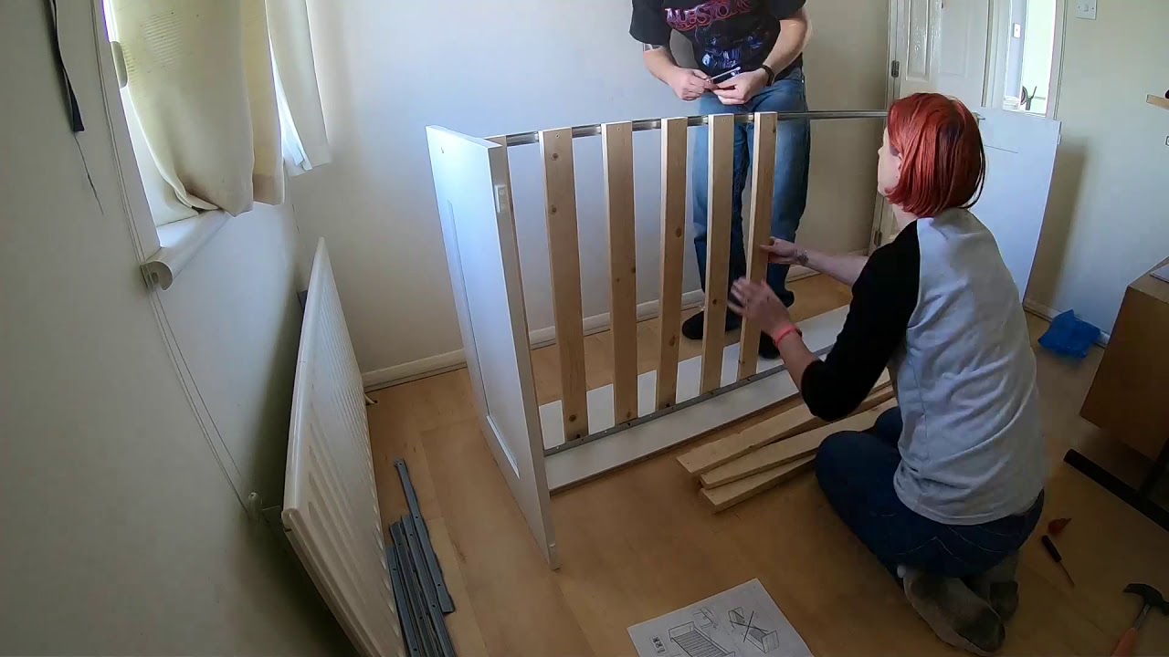 Timelapse Ikea day bed YouTube