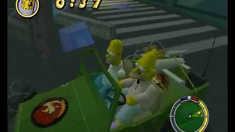 The Simpsons: Hit & Run Gameplay / Walkthrough / Playthrough Part 36 Das End