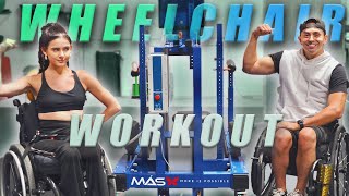 Male Wheelchair Workout Ft. Danny Gomez Wealth