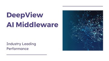 DeepView AI Middleware - Industry Leading Performance