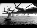 Hughes H-4 Hercules ("Spruce Goose") during a test flight in United States HD Stock Footage