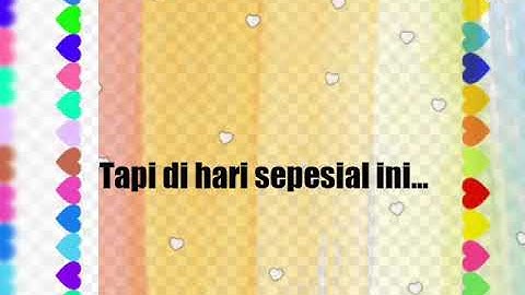 Ucapan ulang tahun buat diri sendiri persi riska