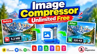 Image Compressor – Compress Images Online Free & Unlimited