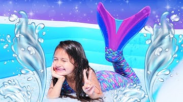 Selín vuelve a ser Sirena. Juegos para niños. Las aventuras de Selín en el Castillo mágico