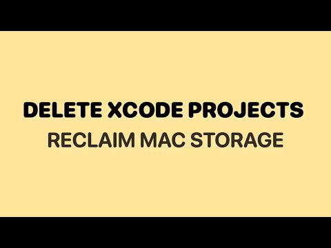 How to Completely Delete Xcode Projects & Reclaim Mac Storage