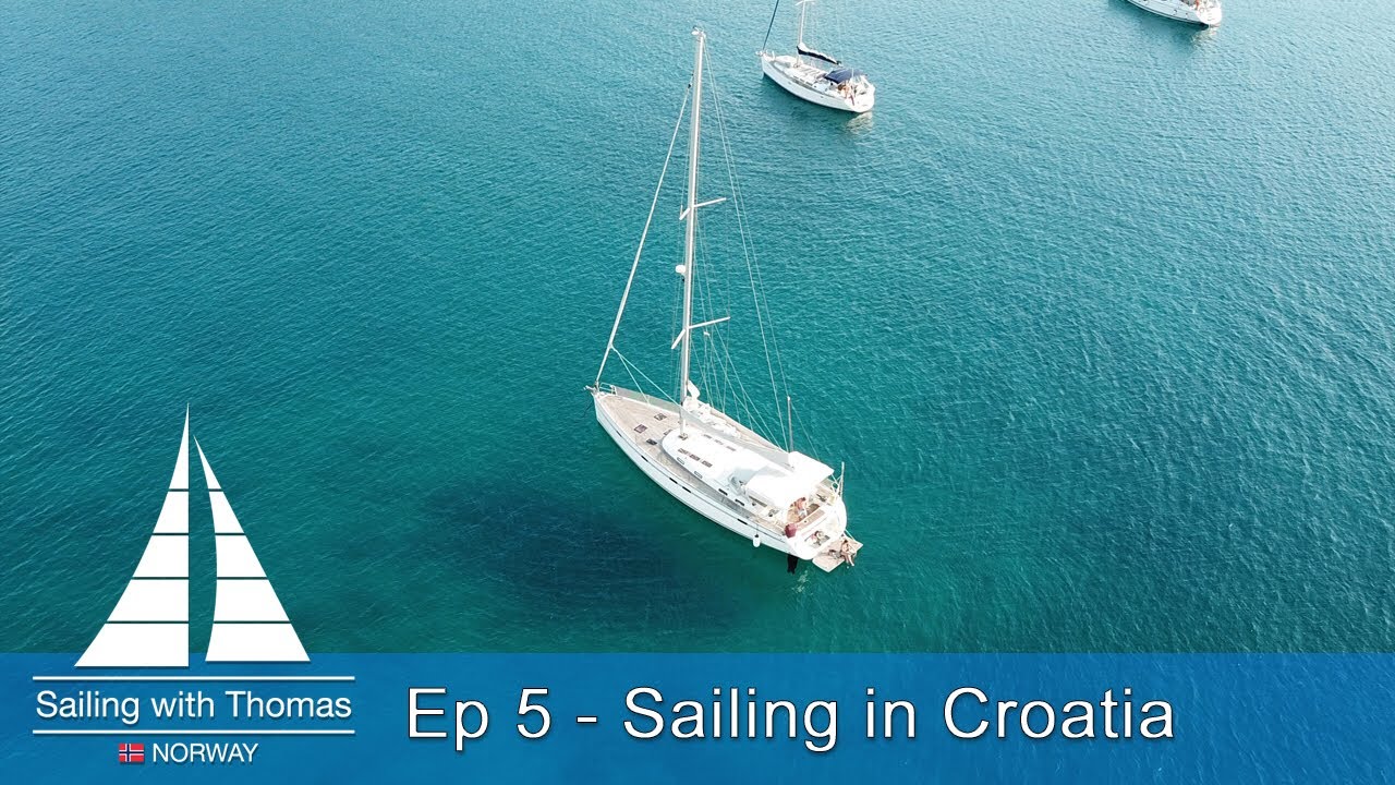 Sailing in Croatia maiden voyage with my  NEW BOAT, BE FREE - SwT 5