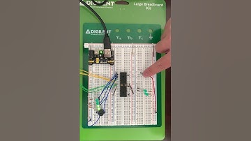 Blinking LED lights and sound triggered by button
