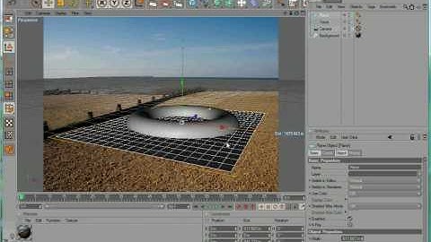 Cinema 4D Tutorial - Compositing Background