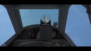 BF 109 K 4 vs Spitfire Mk XIV | short cockpit view | 5/12/2024