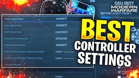 BEST SETTINGS IN COD MODERN WARFARE | IMPROVE KD AND STATS | BEST CLASS SETUP