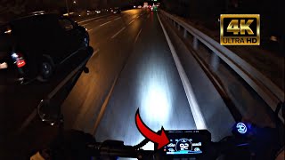 Going faster than cars on the highway with an e-scooter / Dualtron Thunder 3 (POV RİDE)