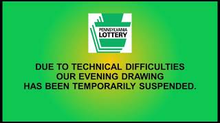 PA Lottery Drawing Malfunction Announcement Simulation