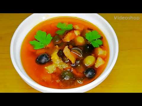 Сборная солянка с картошкой. Вкусный рецепт