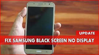 how to fix samsung galaxy black screen problem, quick fix black screen no display on samsung mobile