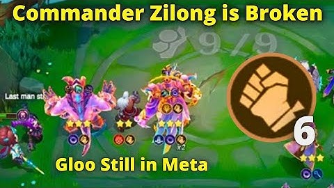 Gloo X Commander Zilong strongest 3 Gold Hero Magic Chess GoGo | MLBB MAGIC CHESS BEST SYNERGY COMBO
