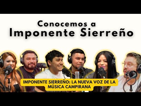 Imponente Sierreño: La nueva voz de la música campirana.