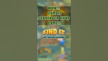 WOW Zombie Hidden Object Game!! #findItspyhiddenobjects #hiddenobjectgame