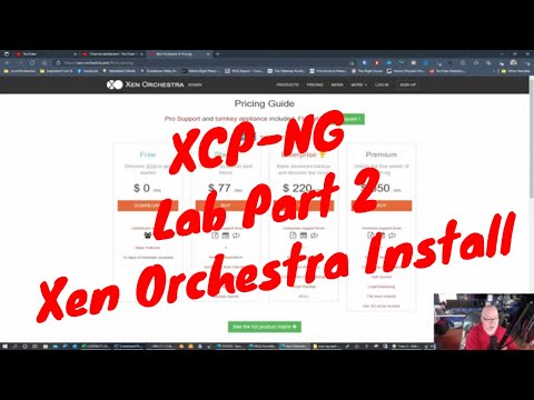 XCP-NG Lab - Part 2 - Xen Orchestra Install
