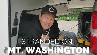 How to Manually Retract Lippert LCI Hydraulic Landing Gear // Stuck on Mt. Washington // RV Camping