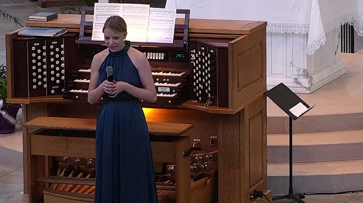 Trinity Organ Recital - Carina Brackin