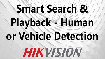 How to check the Playback of Humans and Vehicle in NVR