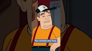 You Snooze You Lose Joke Video From Corner Gas Animated