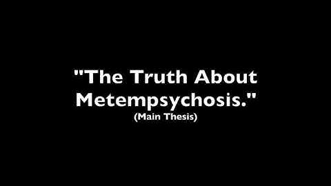 On Reincarnation (a lecture by: Jonathan Barlow Gee)