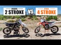 2 Stroke VS 4 Stroke: SX Lap Time Challenge!