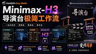 Minimax-H3短剧漫剧搭档，极简导演台工作流！