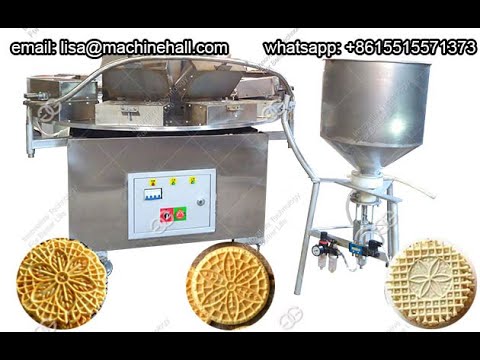 Commercial Pizzelle MakerItalian Waffle Cookies Making Machine