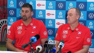 LIVE: John Longmire Quits As Swans Coach, Dean Cox Takes Over | 10 News First