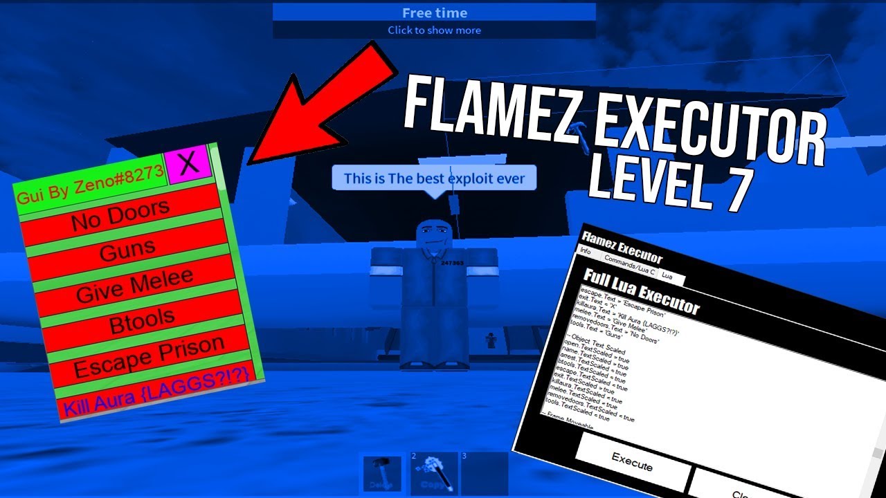 V2 Out In Discord Roblox Exploit Flamez Executor Level 7