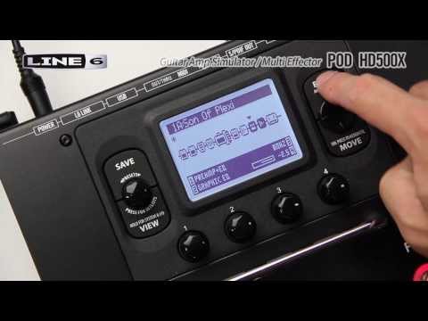 LINE6 / ギター用マルチエフェクター POD HD500X