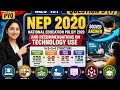 NEP 2020 and Technology Use | IGNOU MES-131 June 2024 PYQ | Question 3(f) Solved Answer