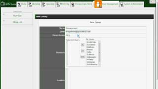 Questetra BPM Suite - User Management - New Group