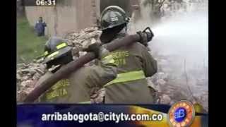 Arriba Bogotá: Nuevo incendio en Bodega de llantas en Fontibón